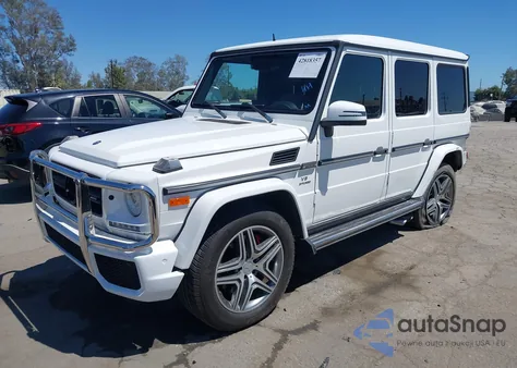 2016 Mercedes-Benz Amg G 63 4Matic из США, поврежденный, VIN WDCYC7DF3GX246134